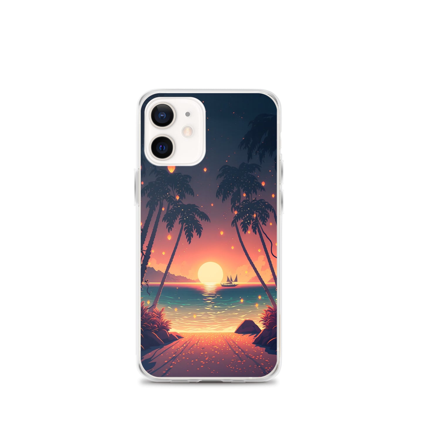 iPhone Case - Dancing Lights at Sunset