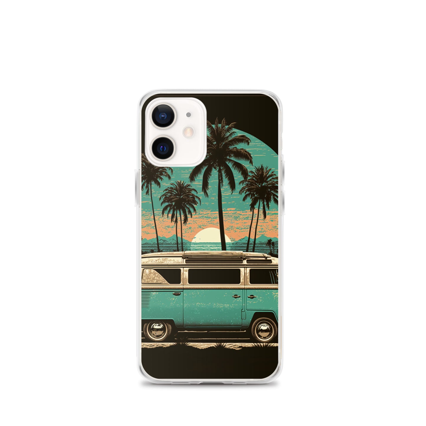 iPhone Case - Teal Beach Camper