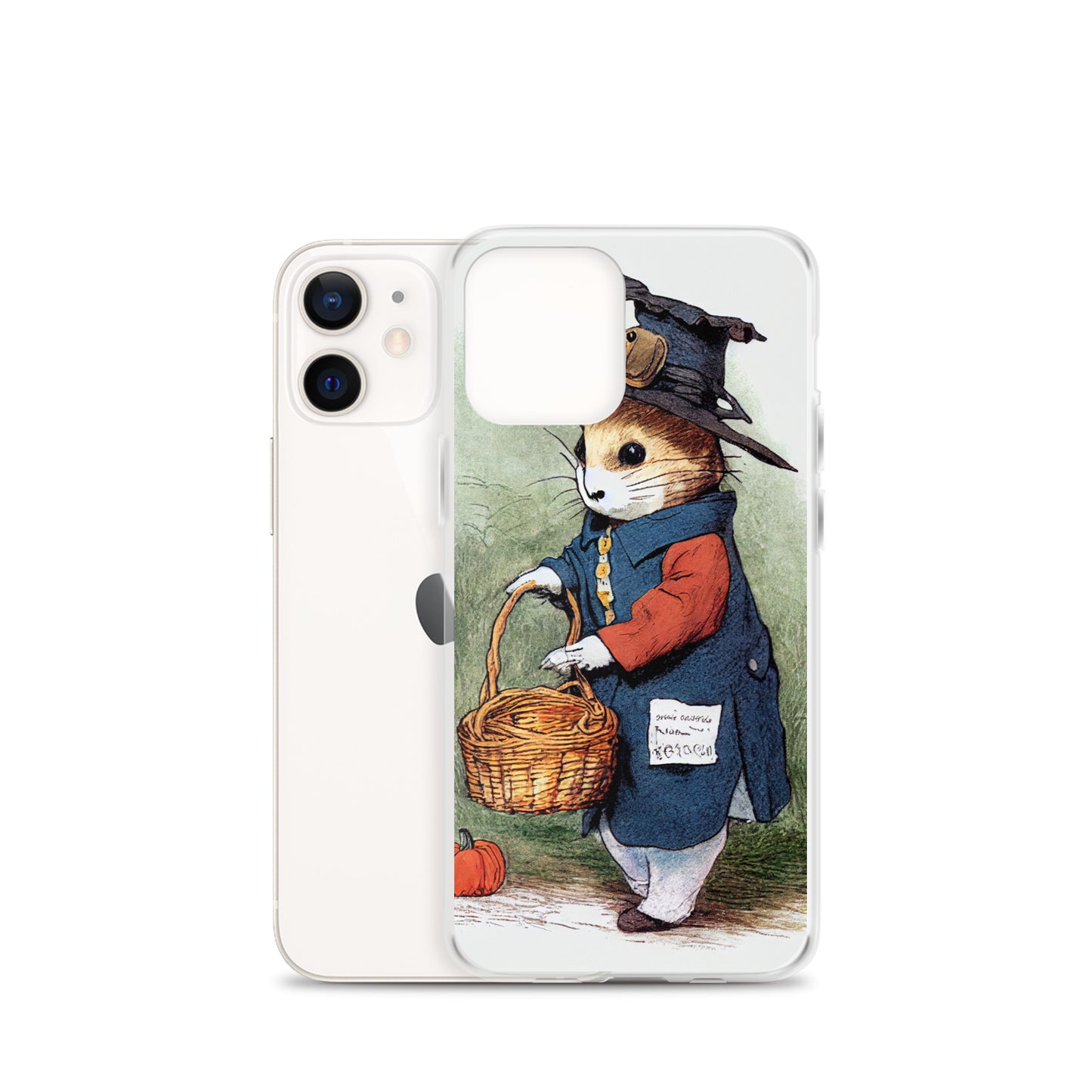 iPhone Case - Vintage Rabbit Halloween Basket