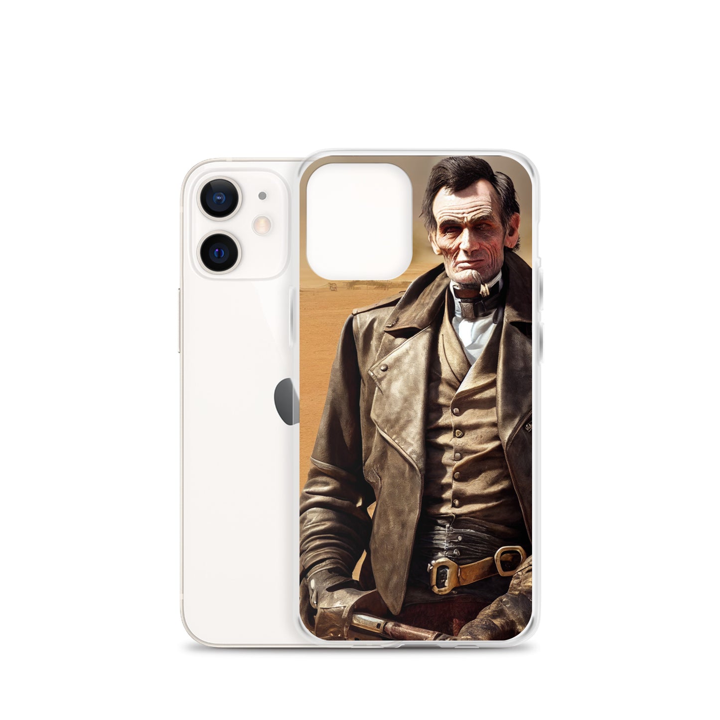 iPhone Case - Abe Lincoln Desert Gunslinger