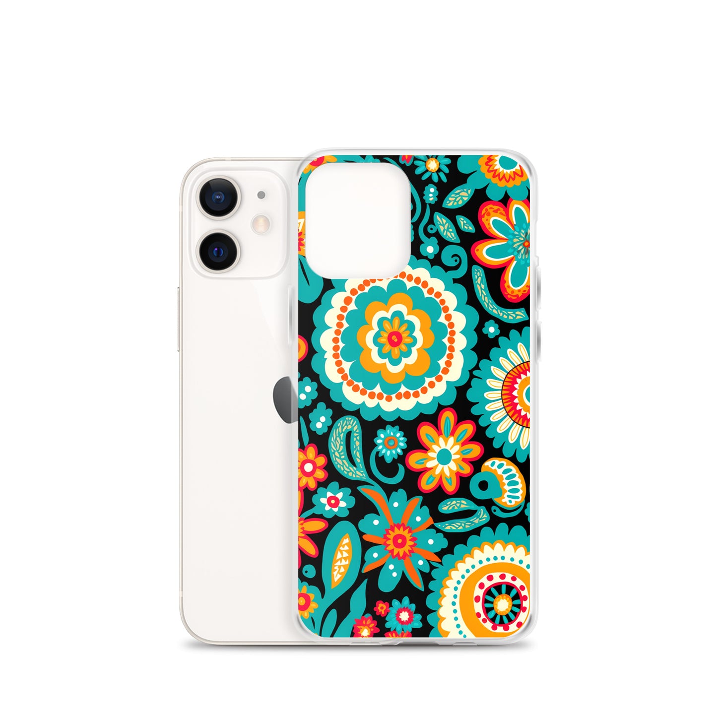 iPhone Case - Turquoise Floral