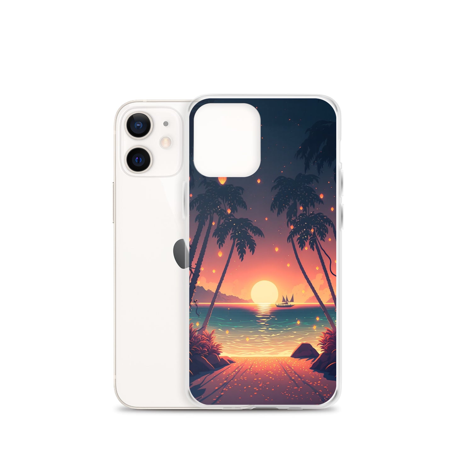 iPhone Case - Dancing Lights at Sunset