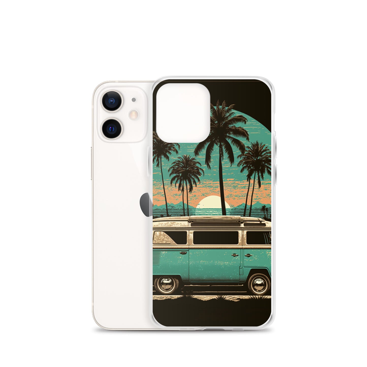 iPhone Case - Teal Beach Camper