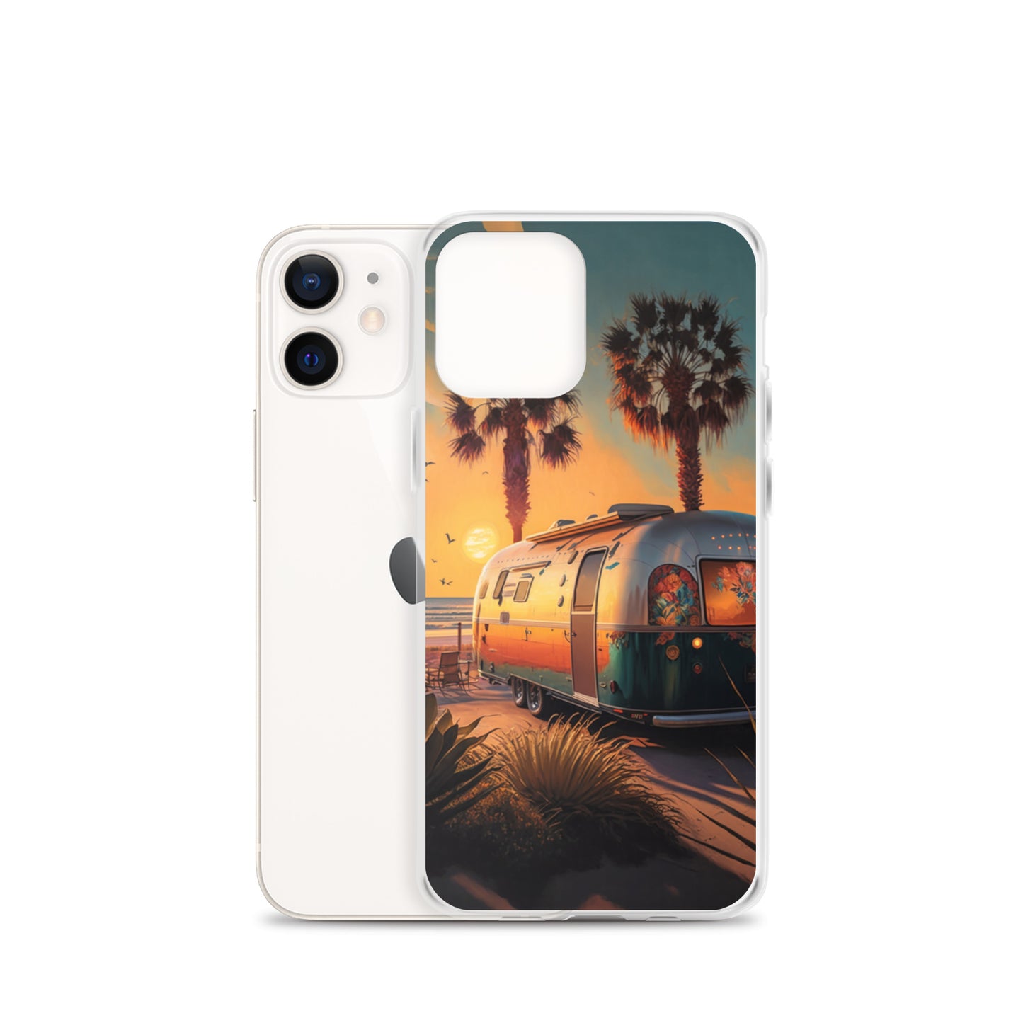 iPhone Case - Sunset Beach Camper