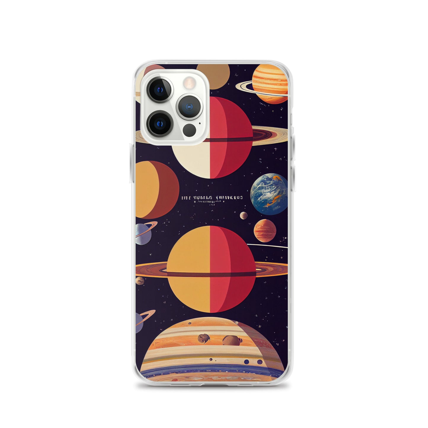 iPhone Case - Map of the Planets