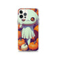 iPhone Case - Halloween Ghost Girl in the Pumpkin Patch