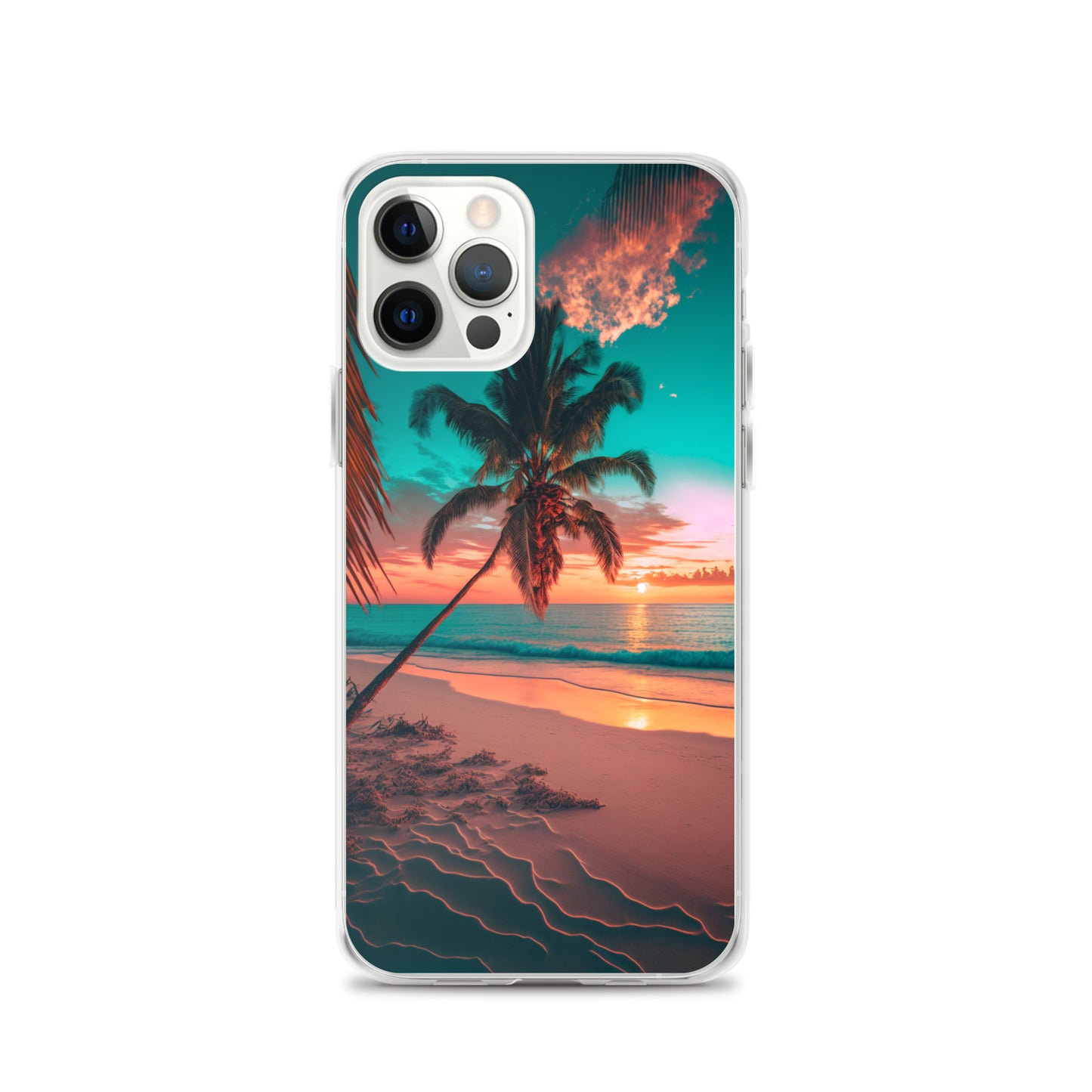 iPhone Case - Beach Life - Palm Tree at Sunset