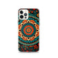 iPhone Case - Orange and Turquoise Mandala