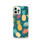 iPhone Case - Pineaples on Aqua