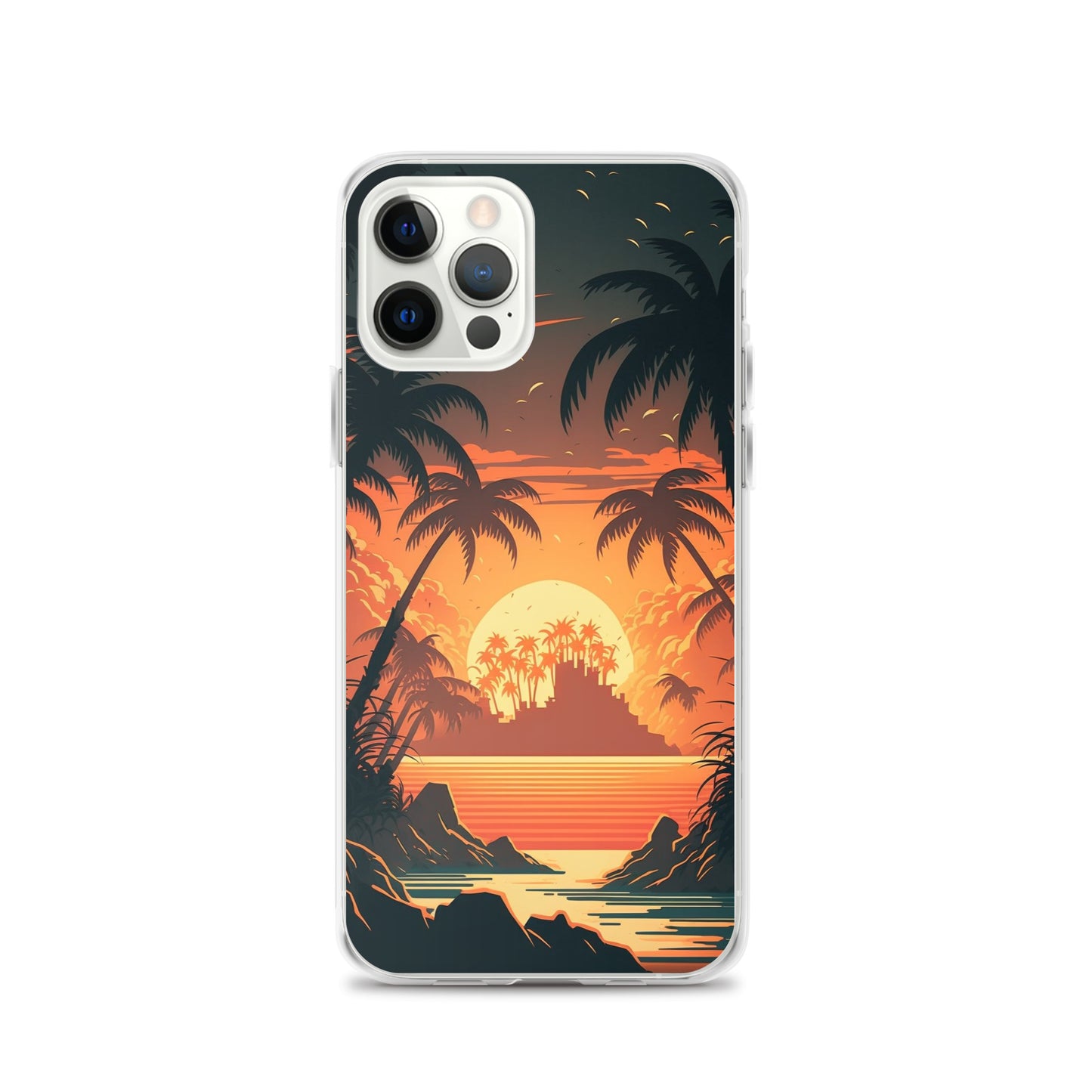 iPhone Case - Palm Island Sunset