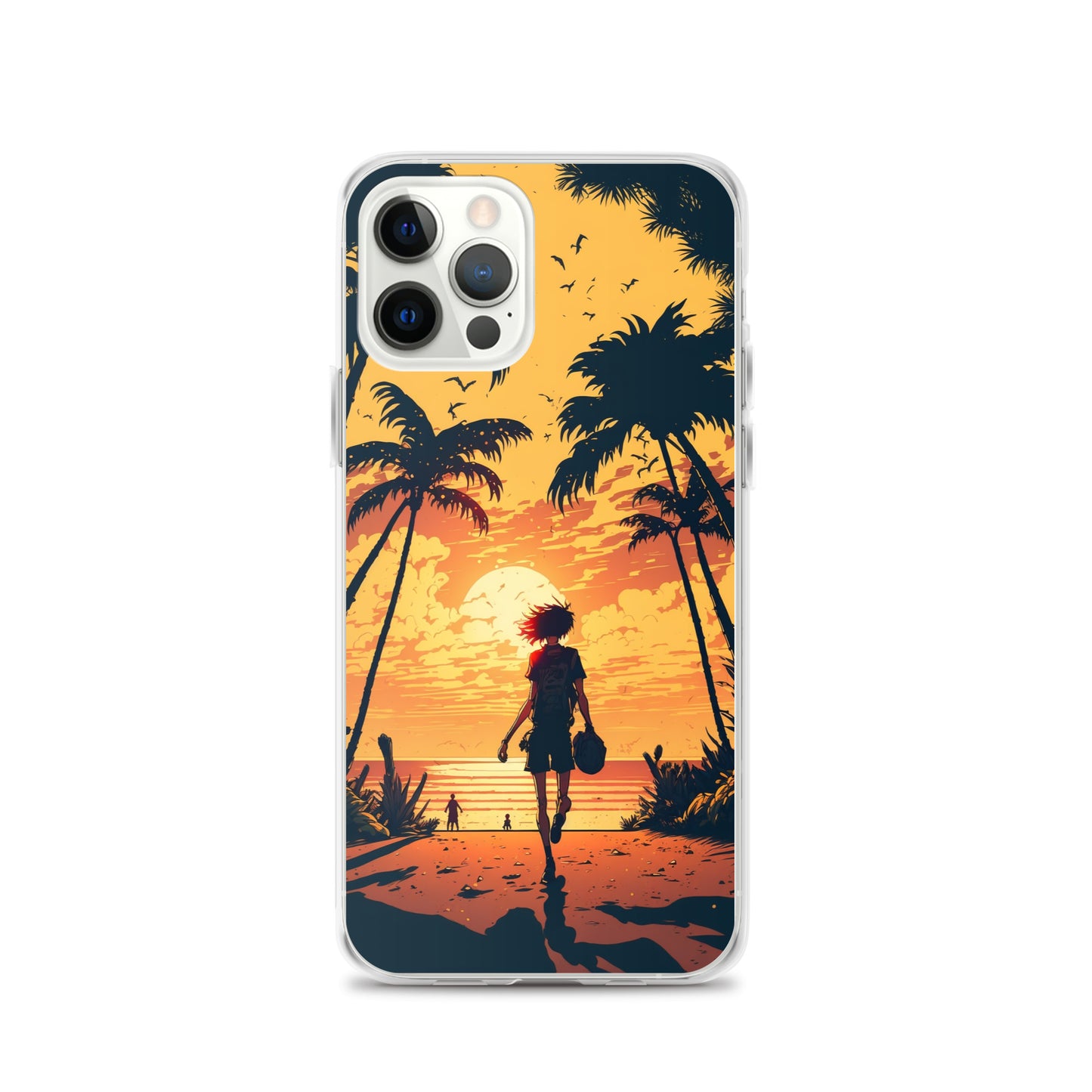 iPhone Case - Sunset Beachgoer