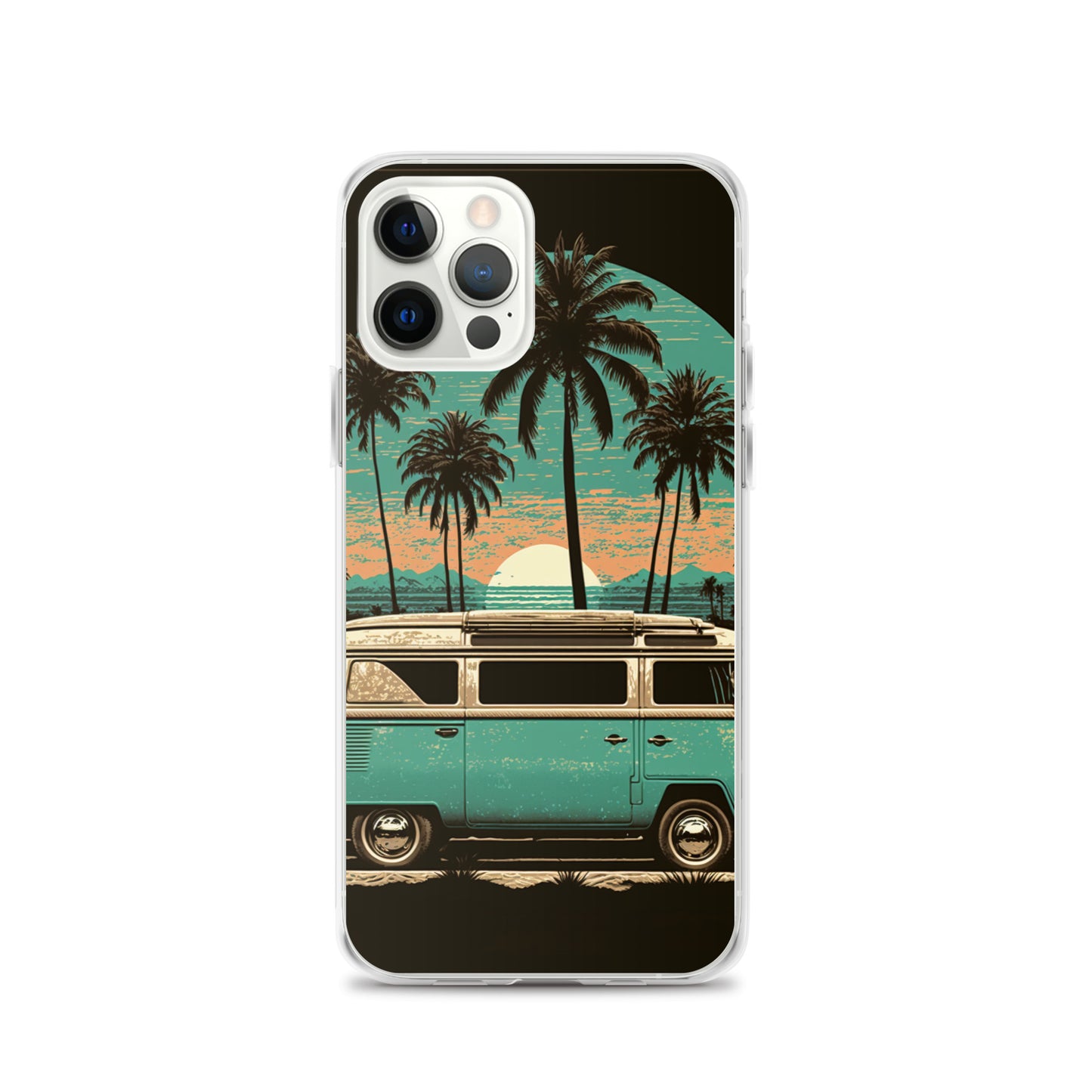 iPhone Case - Teal Beach Camper