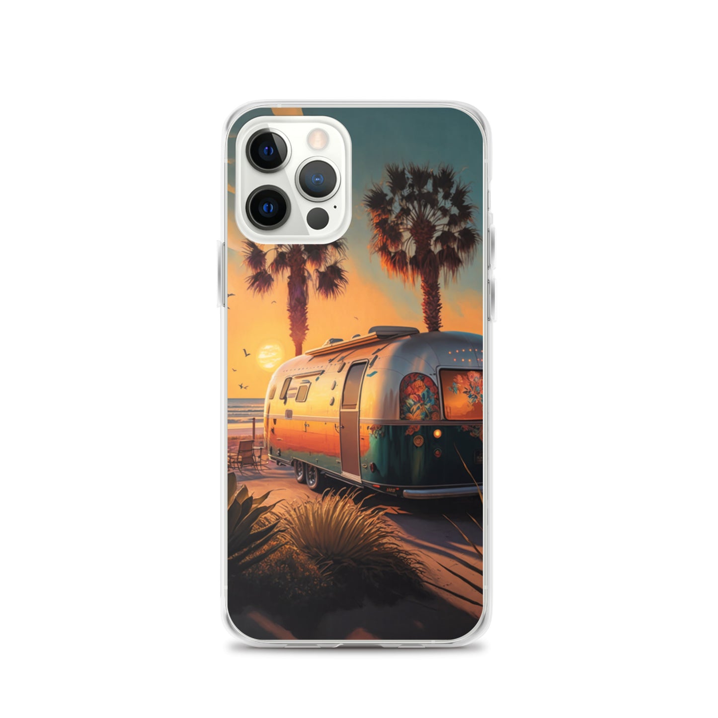 iPhone Case - Sunset Beach Camper