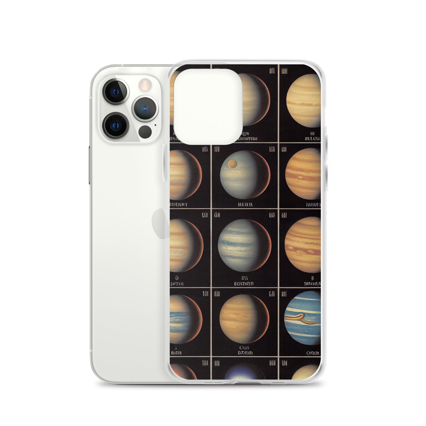iPhone Case - Map of the Planets