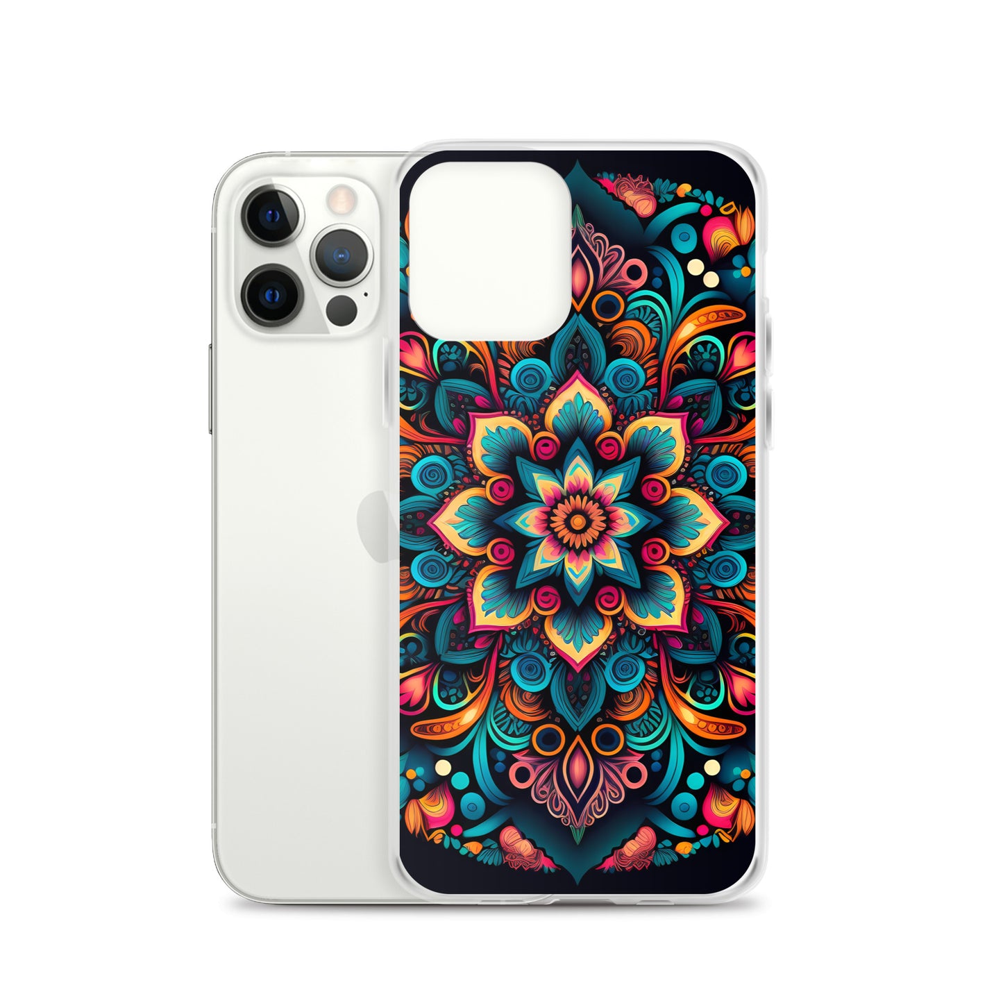 iPhone Case - Neon Mandala