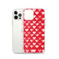 iPhone Case - Red and Pink Hearts