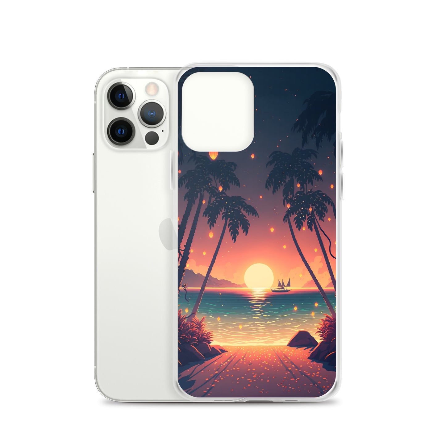iPhone Case - Dancing Lights at Sunset