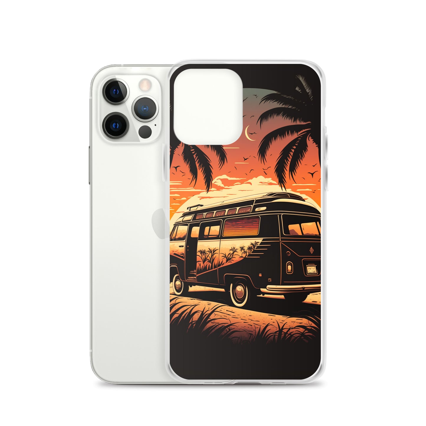 iPhone Case - Sunset Beach Camper