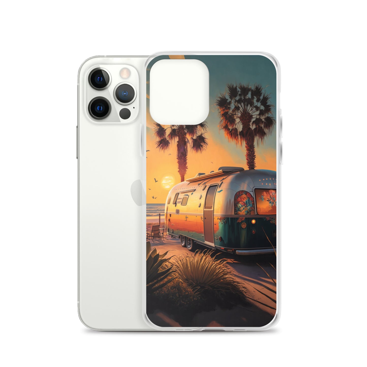 iPhone Case - Sunset Beach Camper