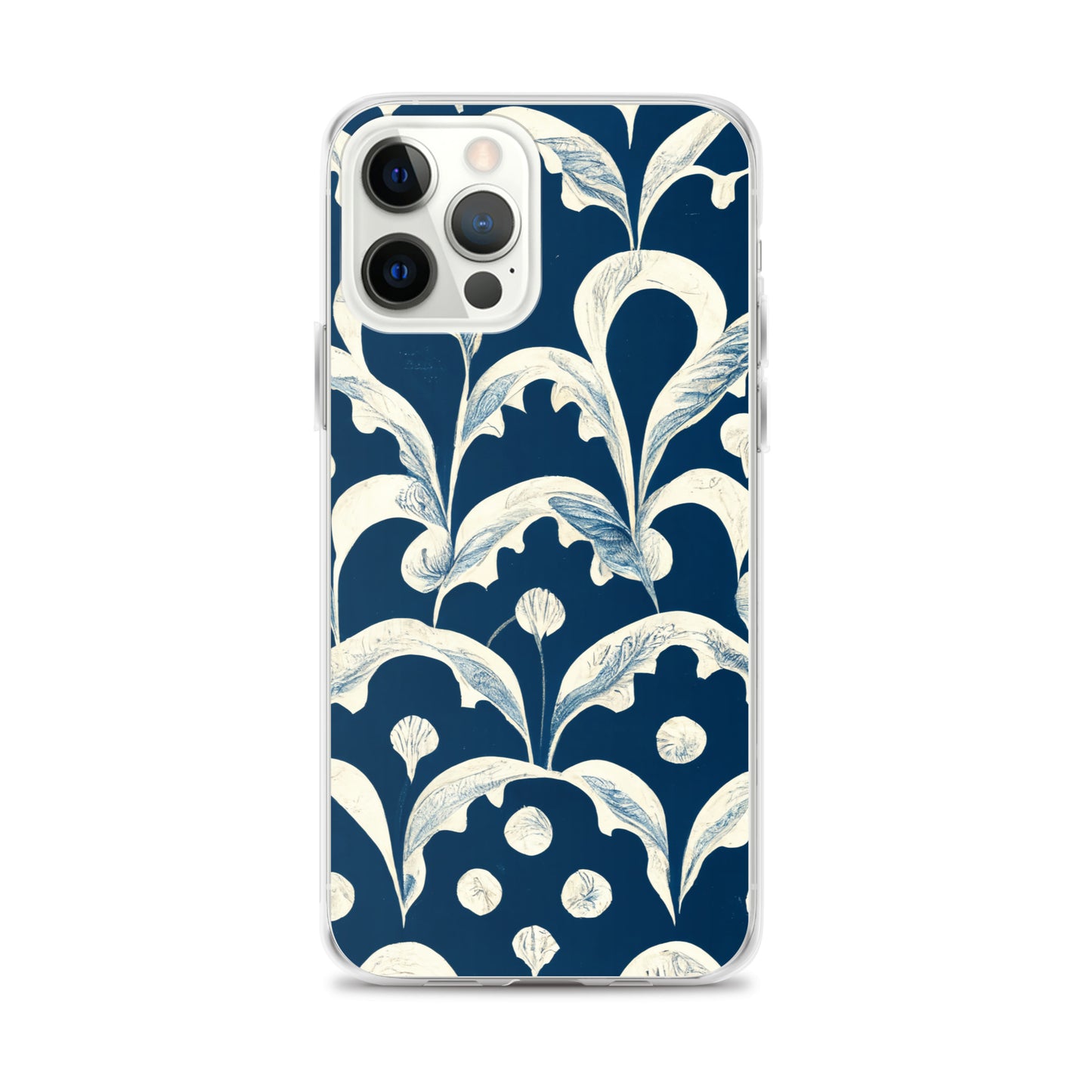 iPhone Case - Leaves on Blue