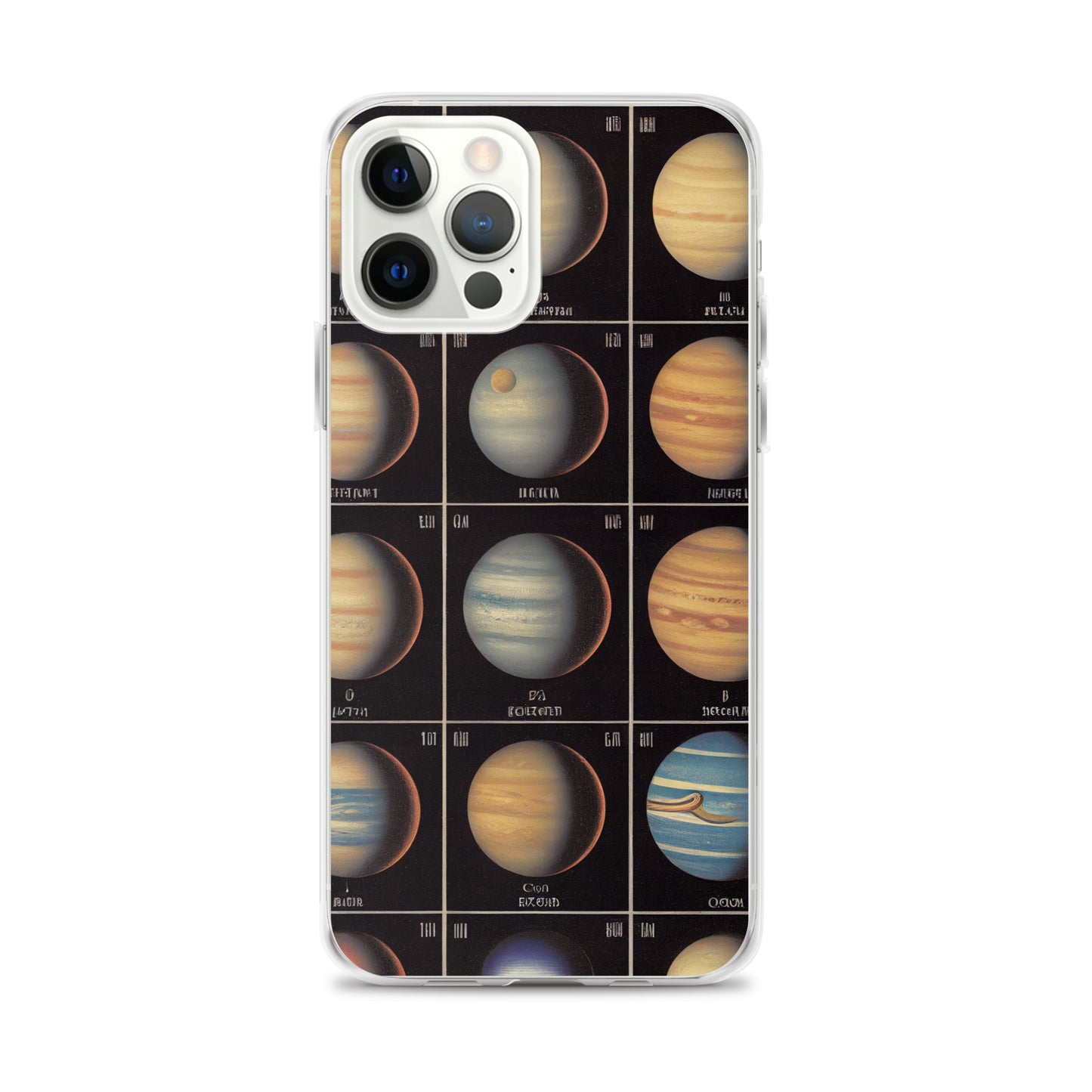 iPhone Case - Map of the Planets