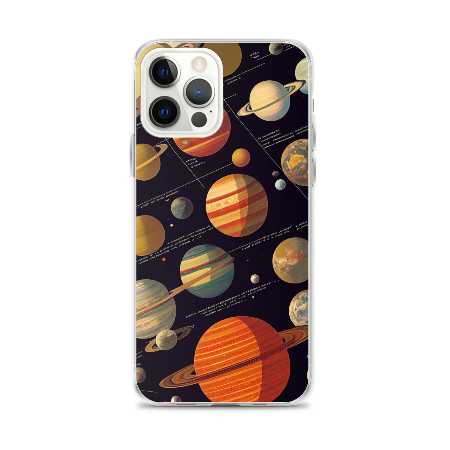 iPhone Case - Map of the Planets
