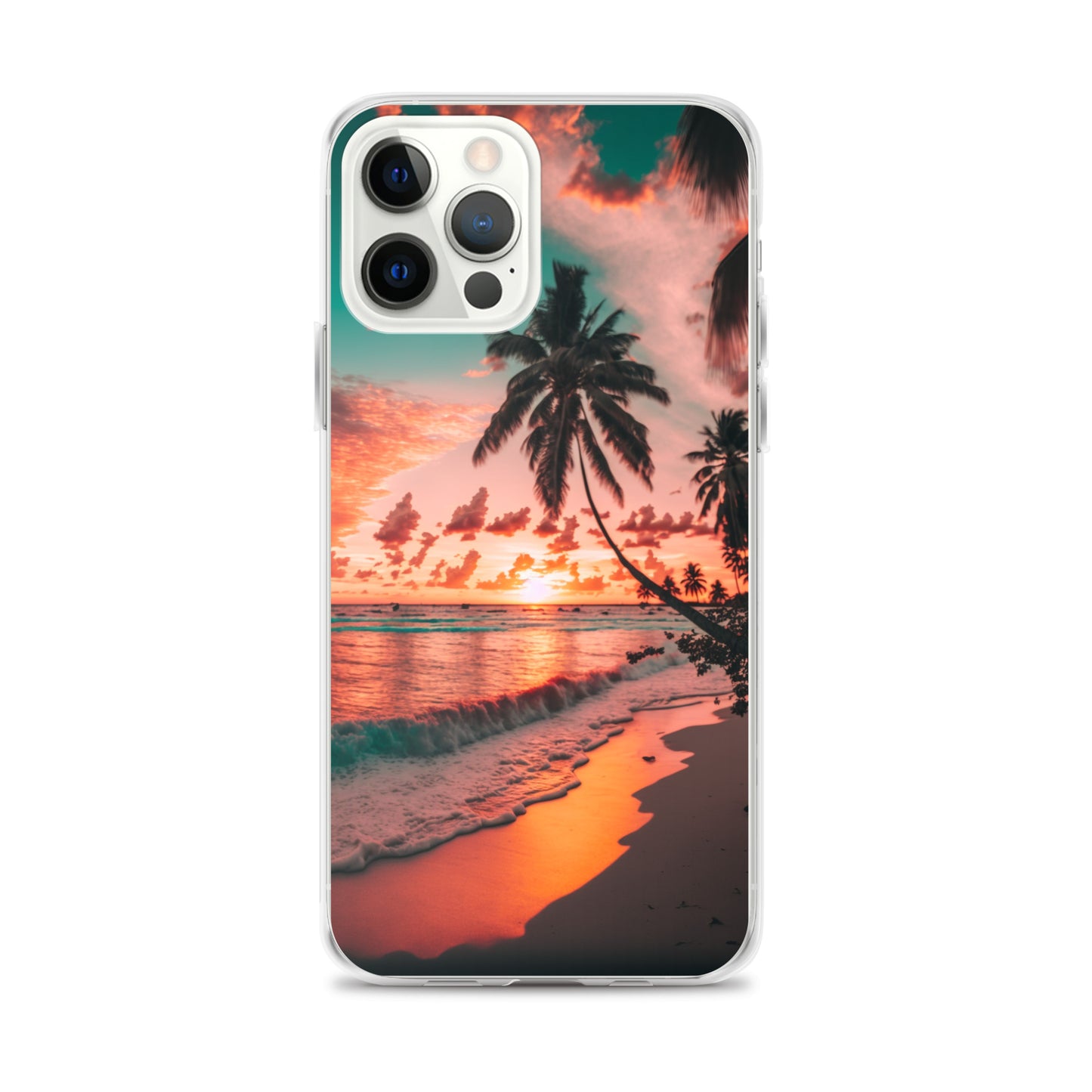 iPhone Case - Beach Life - Palm Tree at Sunset