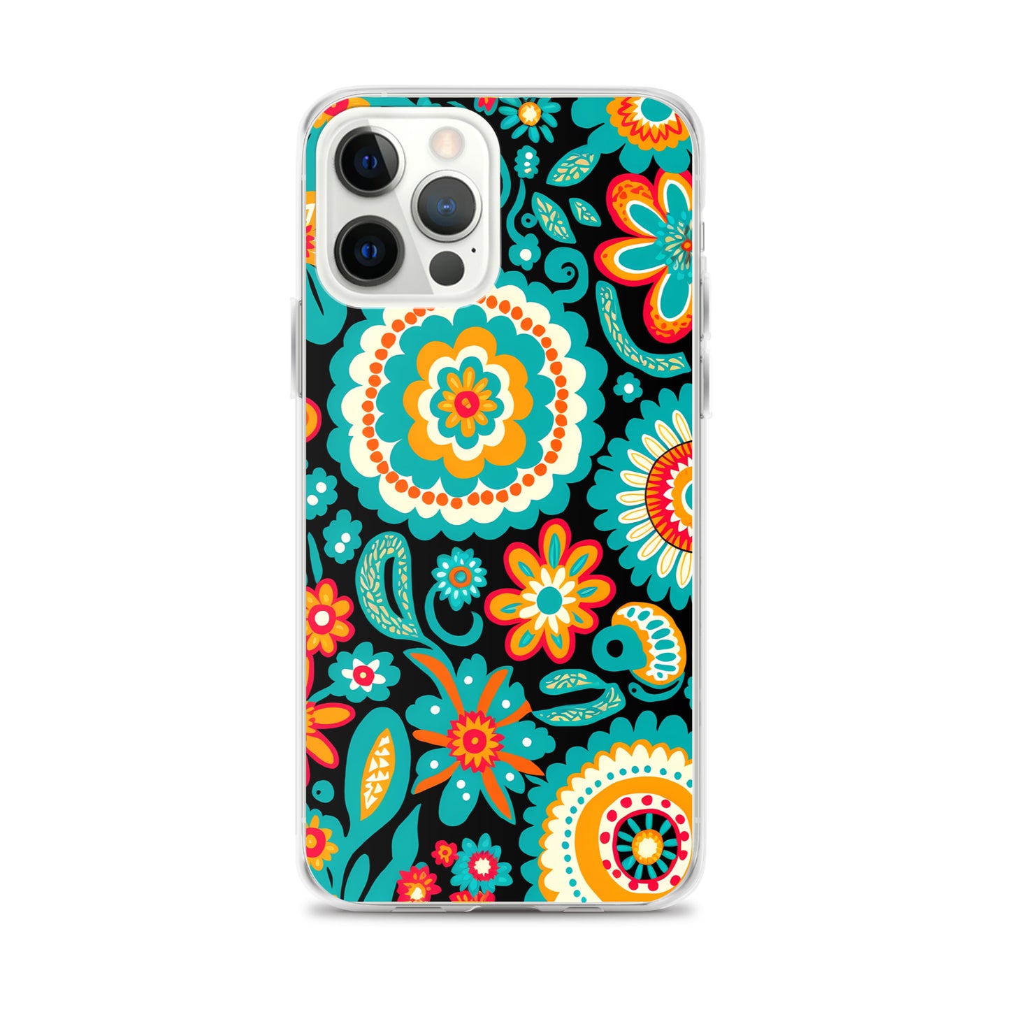 iPhone Case - Turquoise Floral