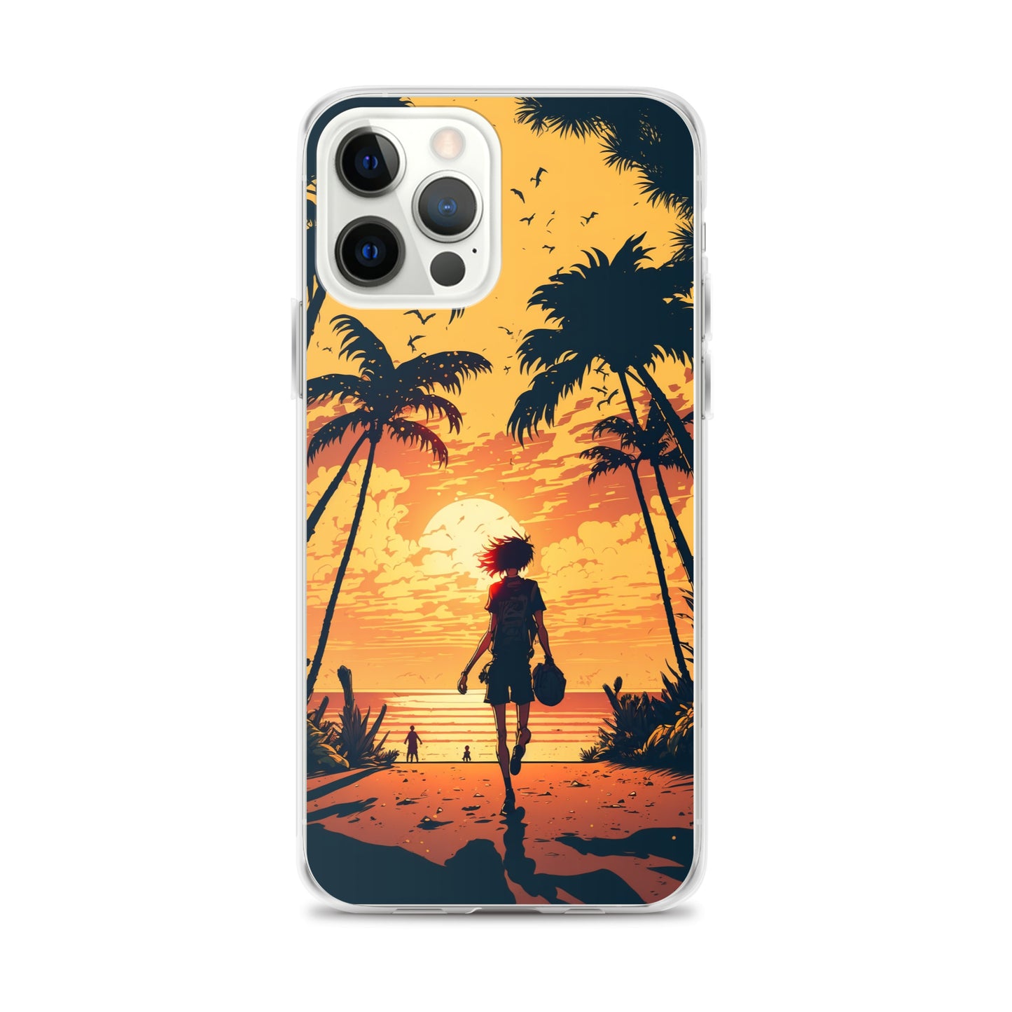 iPhone Case - Sunset Beachgoer
