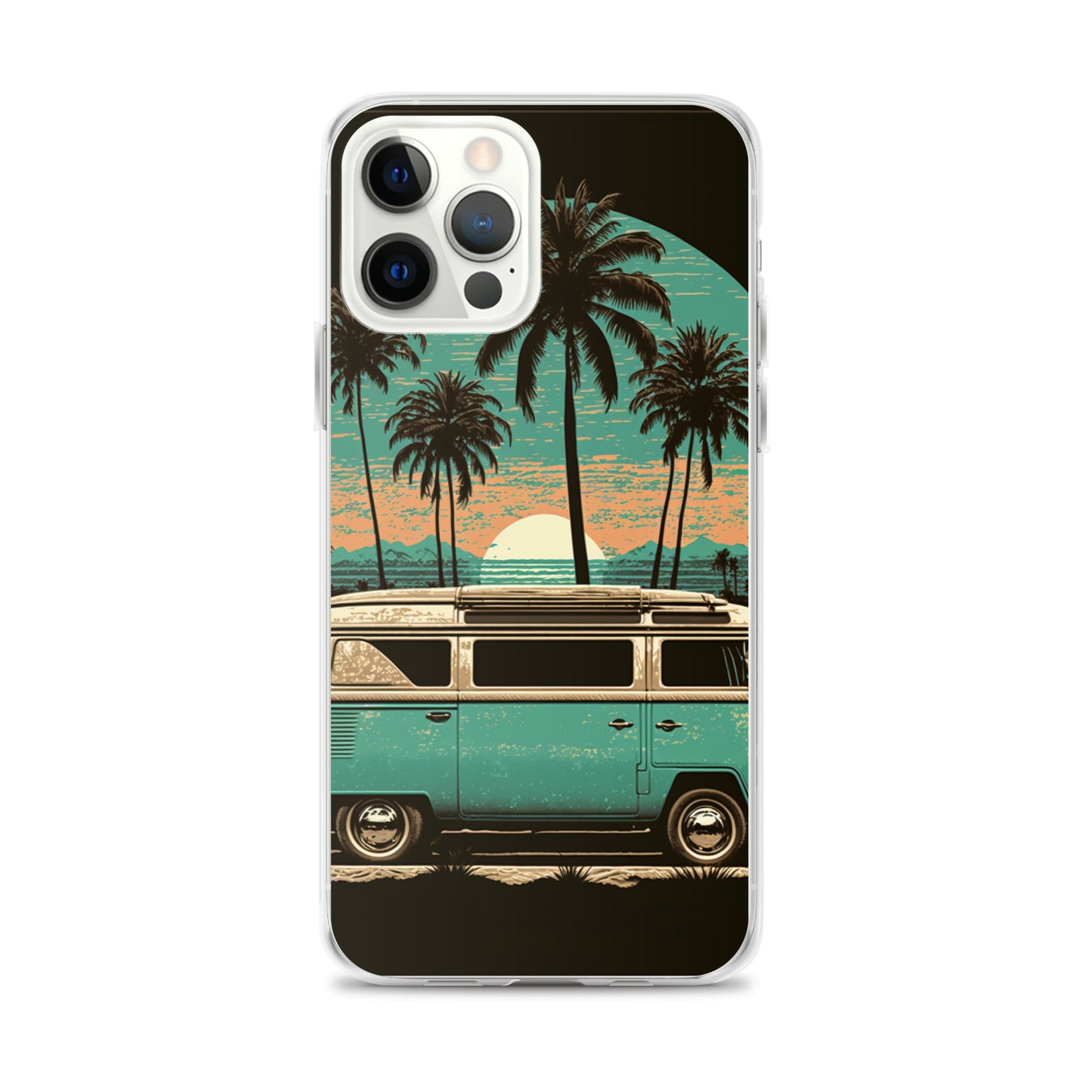 iPhone Case - Teal Beach Camper