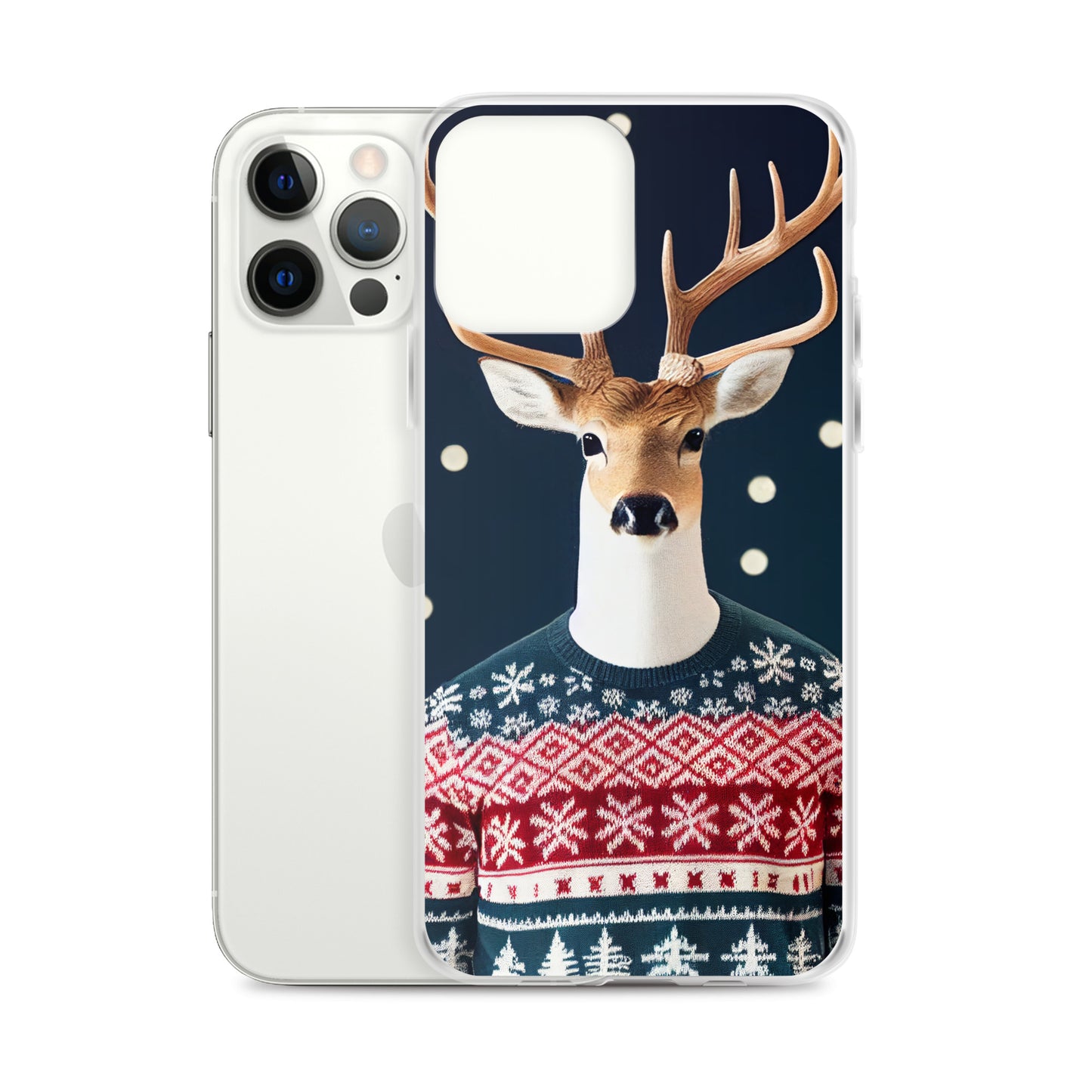 iPhone Case - Christmas Sweater Deer