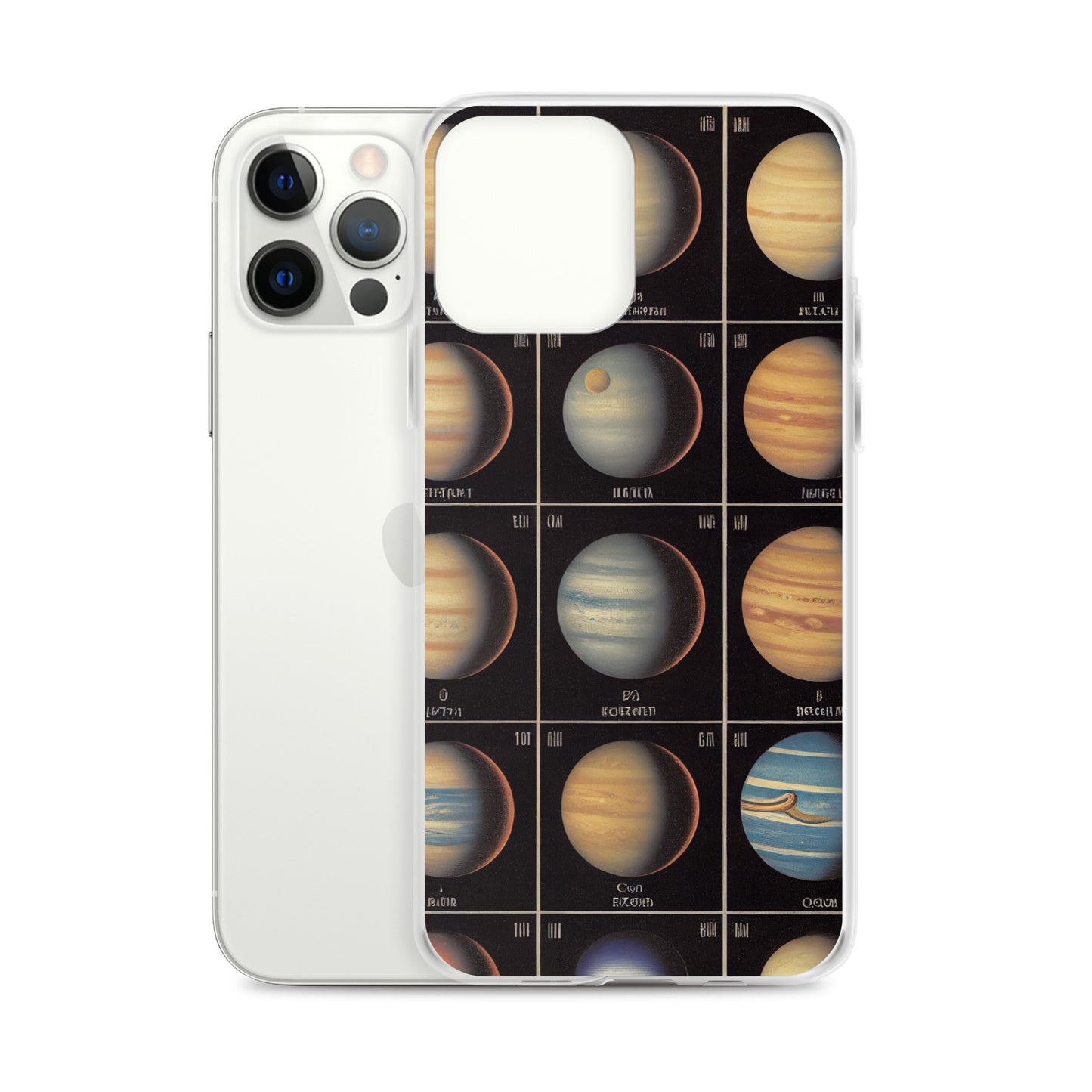 iPhone Case - Map of the Planets