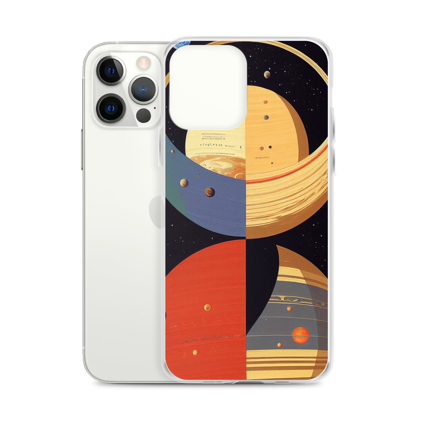 iPhone Case - Map of the Planets