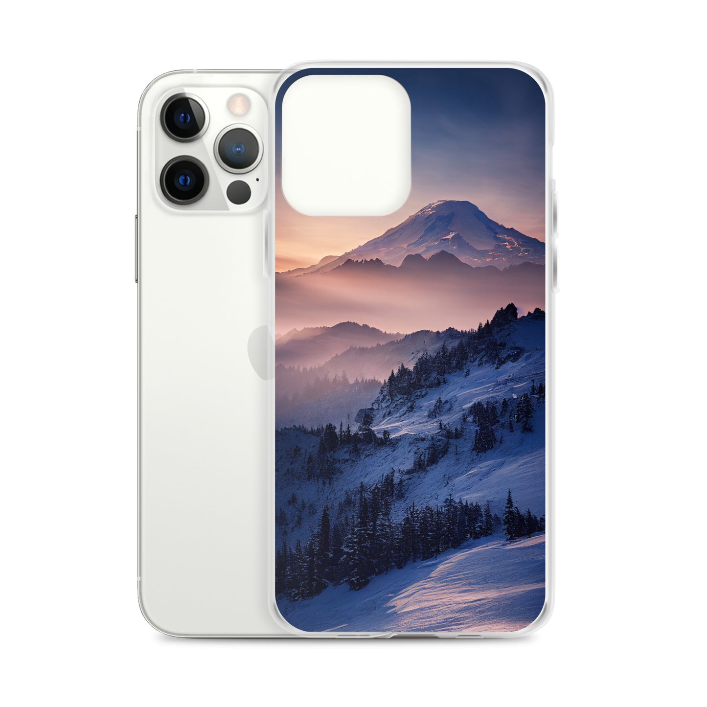 iPhone Case - Misty Rainier Morning