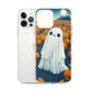 iPhone Case - Halloween Ghost in the Pumpkin Patch