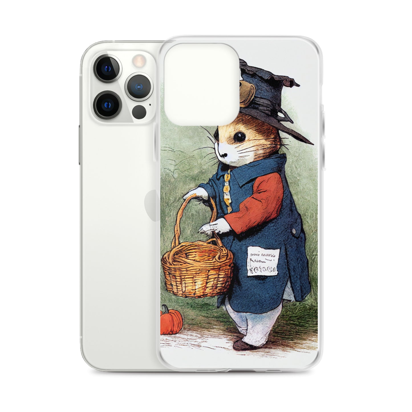 iPhone Case - Vintage Rabbit Halloween Basket