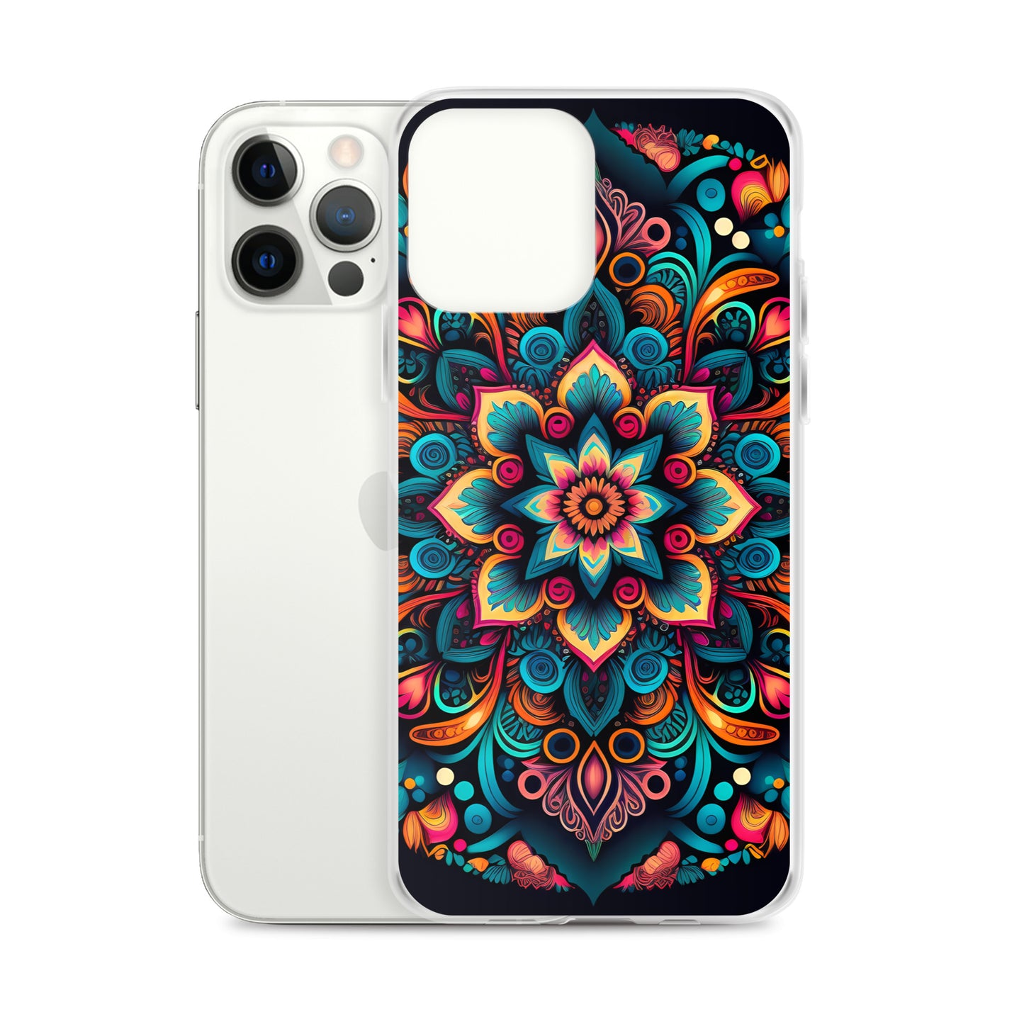 iPhone Case - Neon Mandala