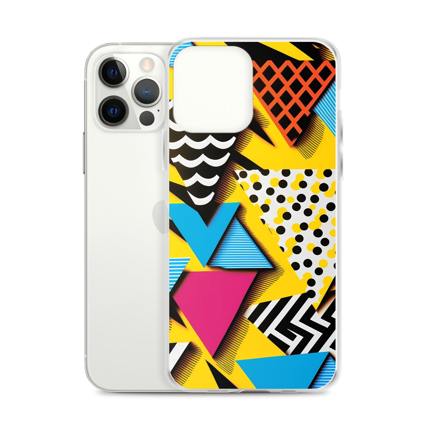 iPhone Case - Bright 80s Pattern