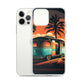 iPhone Case - Turquoise Camper at Beach Sunset