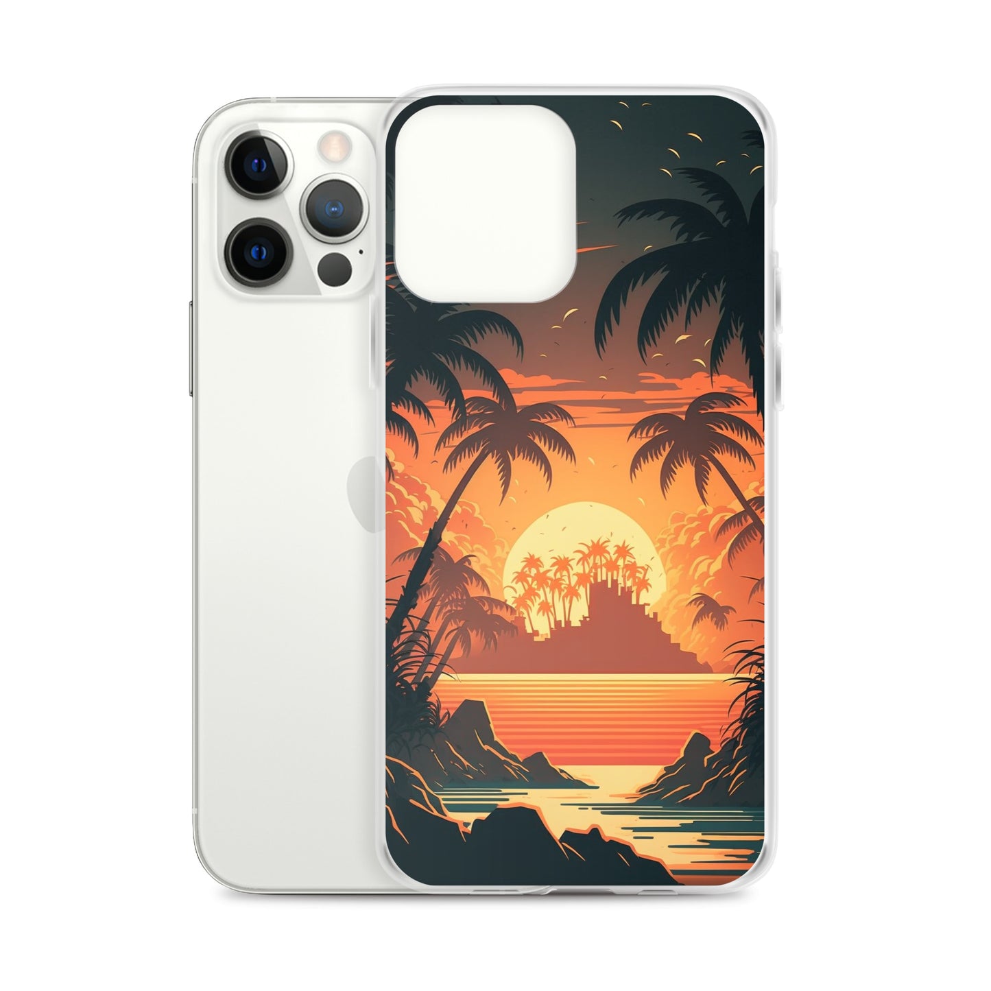 iPhone Case - Palm Island Sunset