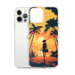 iPhone Case - Sunset Beachgoer