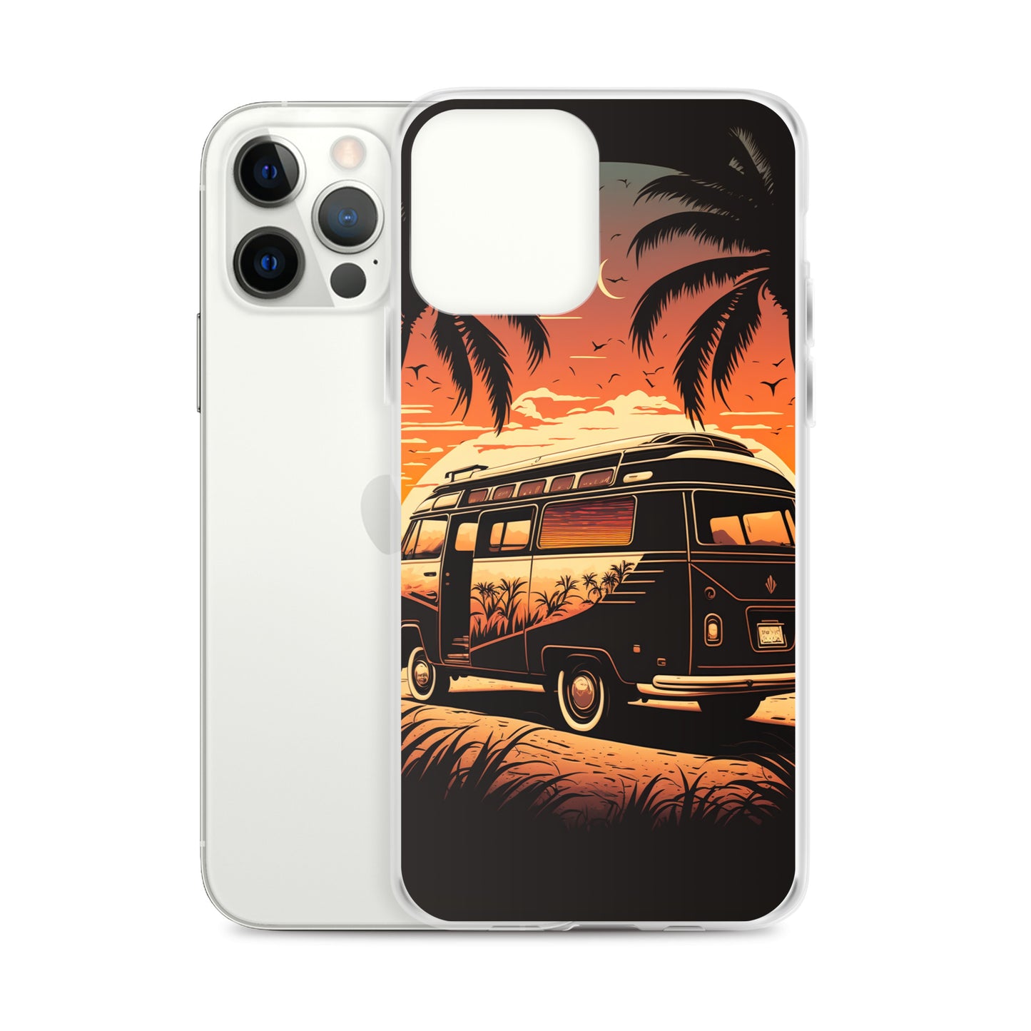 iPhone Case - Sunset Beach Camper