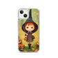 iPhone Case - Red Head Halloween Witch Girl