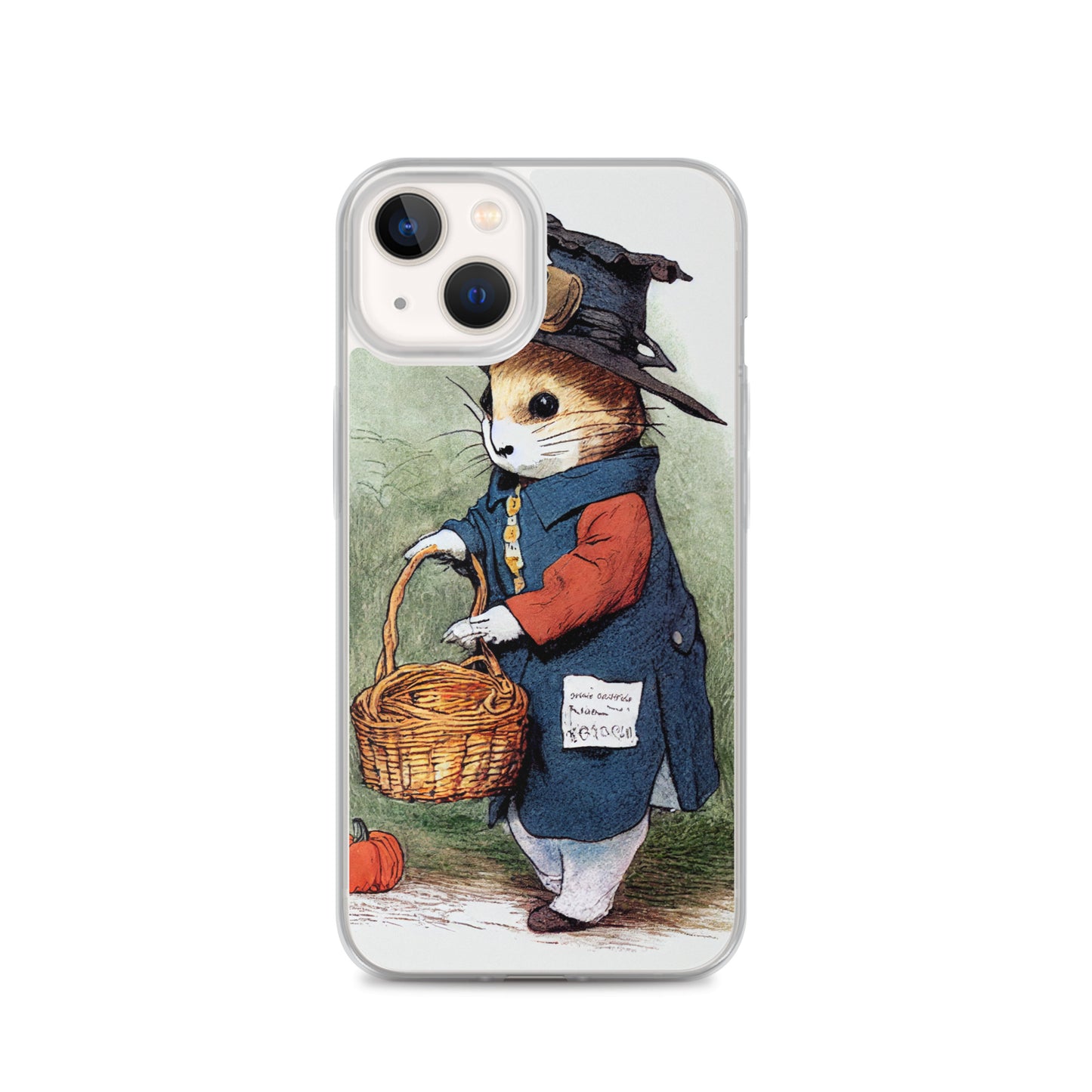 iPhone Case - Vintage Rabbit Halloween Basket
