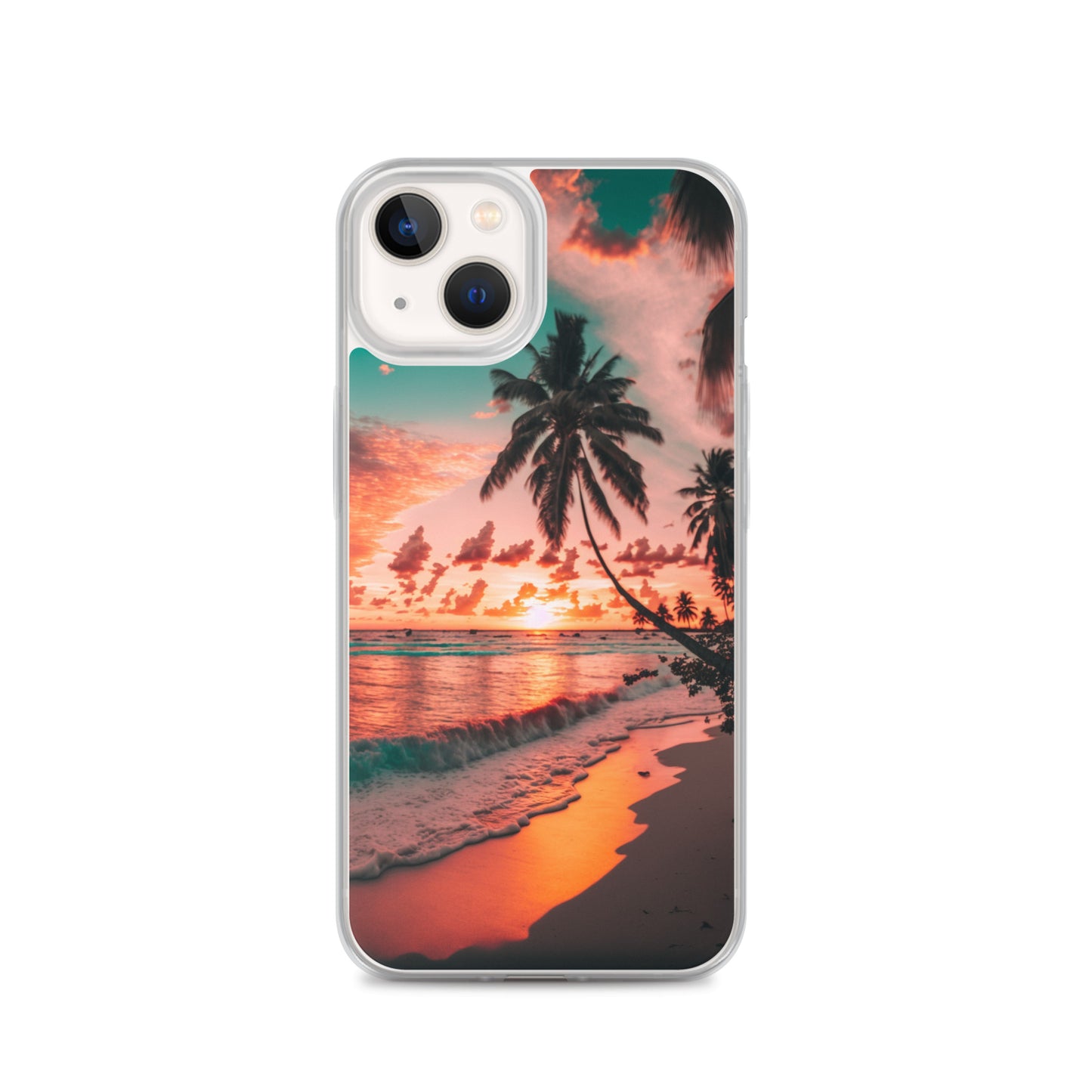 iPhone Case - Beach Life - Palm Tree at Sunset