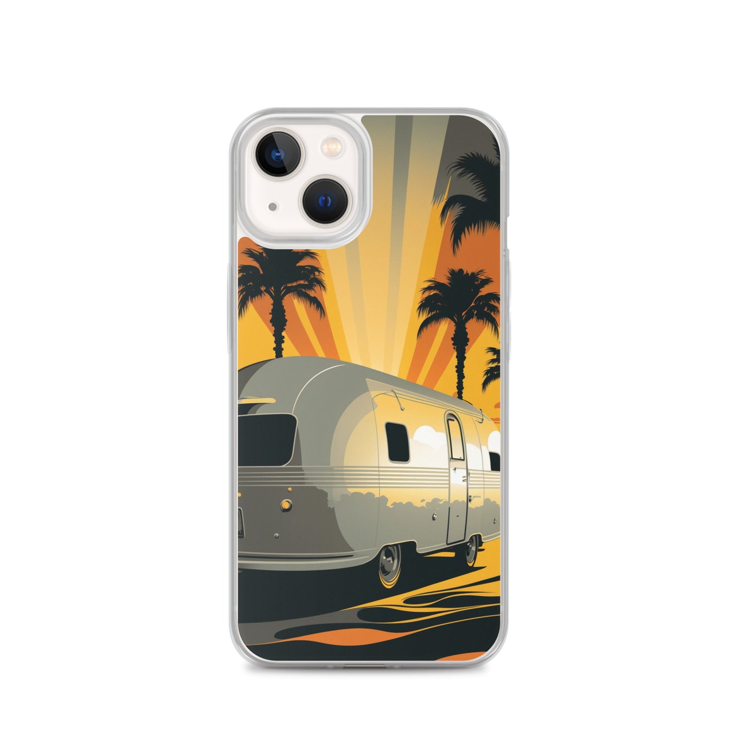iPhone Case - Sunset Rays and Camper