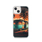iPhone Case - Turquoise Camper at Beach Sunset