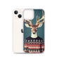 iPhone Case - Deer Wearing Christmas Sweater
