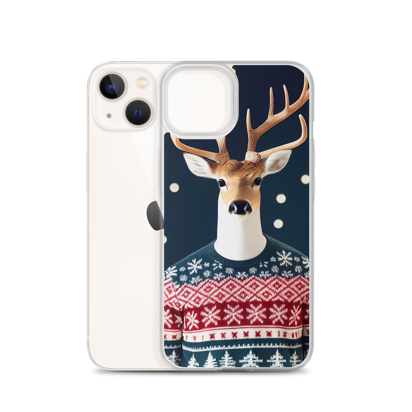iPhone Case - Christmas Sweater Deer