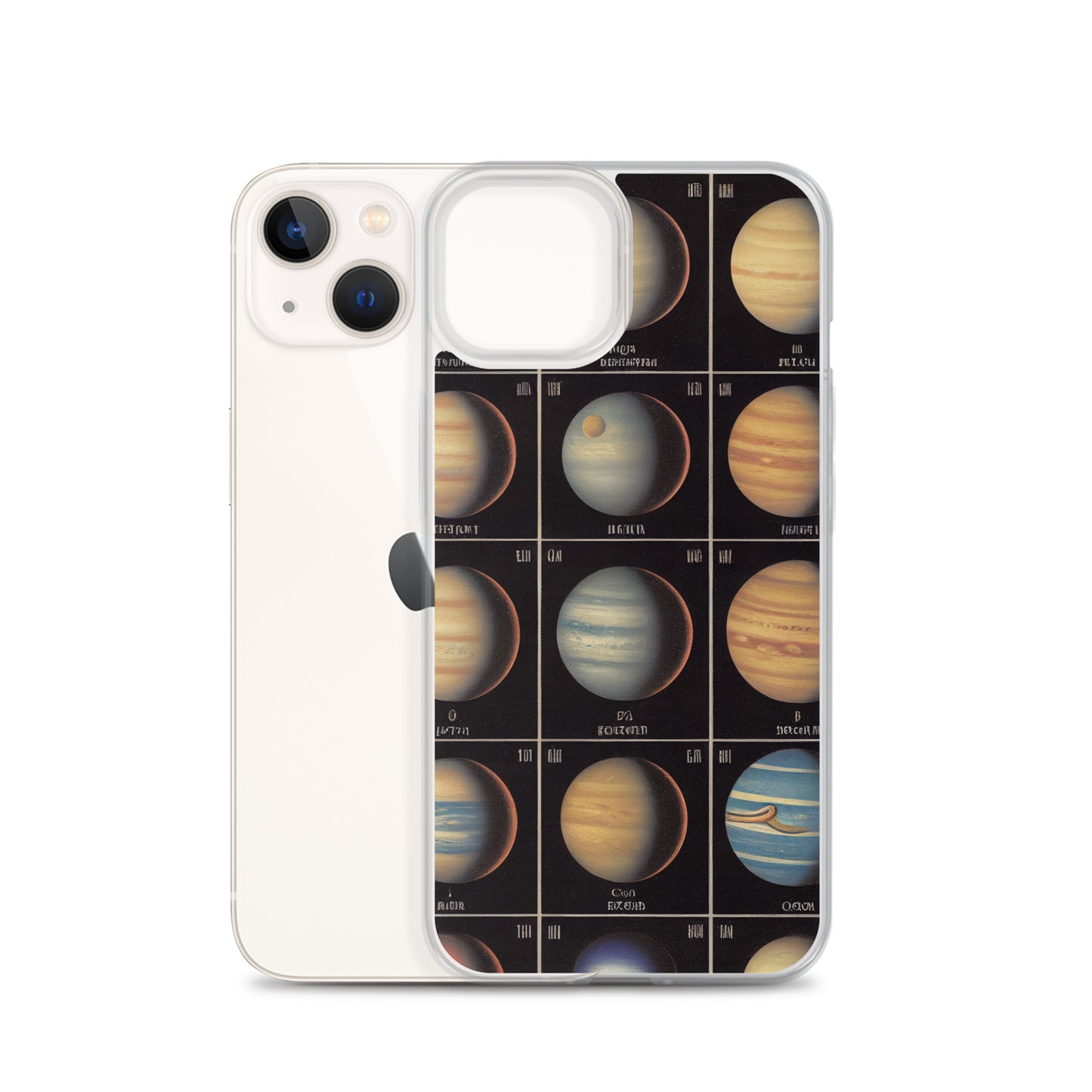 iPhone Case - Map of the Planets